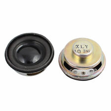 2Pcs 40mm Dia 4 Ohm 3W Ultra-thin Internal Mini Speakers Loudspeaker