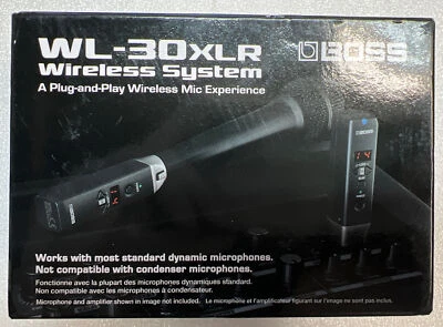 New Boss WL-30XLR Wireless System - Image 1 of 4