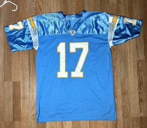 Reebok San Diego Chargers Rivers Football Jersey On Field Size XL - Picture 1 of 6