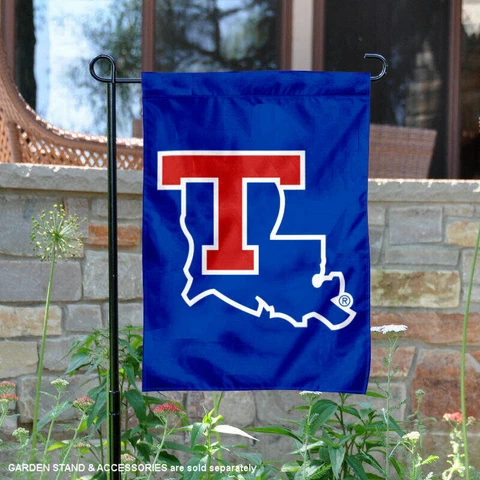 La Tech Bulldogs New Logo Garden Flag and Yard Banner Cover