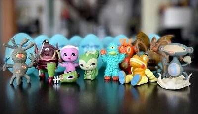 NEO KAIJU PROJECT FULL SET. STRANGECO. SUPER SEVEN. 2004. RARE. SCHORR, BASEMAN. - Image 1 of 4