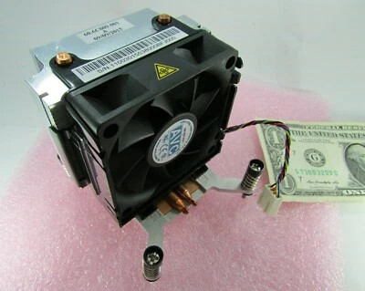 Unknown Yukon 12V DC AVC CPU Cooling Fans w/Heatsink Heat Pipe & Mount, Liquid? - Image 1 of 4