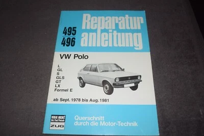 Reparaturanleitung Reparaturhandbuch VW Polo I Typ 86 1978 - 1981 erstklassig - Bild 1 von 4