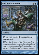 Magic the Gathering MTG Perilous Research (41) Coldsnap   LP