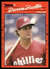 1990 Donruss #194 Darren Daulton Philadelphia Phillies