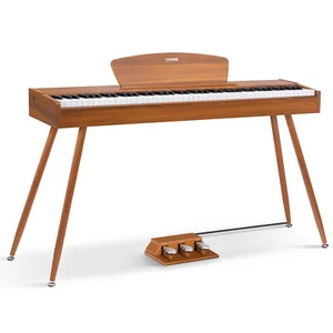 🎹 Donner DDP-80 Digital Piano Keyboard 88 Key 128 Polyphony | Sound Upgraded - Picture 1 of 11
