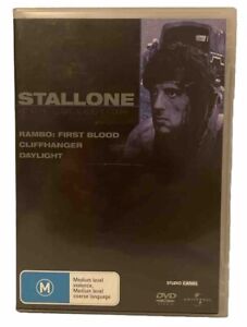 Rambo First Blood + Cliffhanger + Daylight DVD : Region 4 Sylvester Stallone