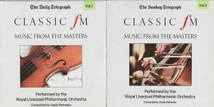 CLASSIC FM ~ MUSIC FROM THE MASTERS - RLPO - 2 DISCS -TELE PROMO CD - Imagen 1 de 2