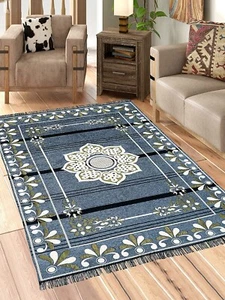 5D Designer Superfine Exclusive Velvet Carpet Runner Area Rug 5 x 7 Feet (A12) - Picture 1 of 3