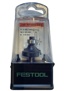 FESTOOL Abrundfräser - HW Schaft - 8 mm - HW S8 D28,7/R8 KL - Nr.:491014 - Bild 1 von 3