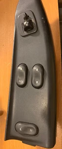 99 00 01 F250 F350 Front Driver Side LH Door Window Switch OEM F81B-14A564 Black - Picture 1 of 4