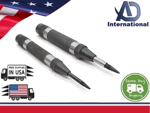 Automatic Center Punch with Replaceable Hardened Steel Tip (USA FULFILLED) - Picture 1 of 24