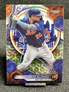 2023 Bowman’s Best Refractor PETE ALONSO  #3 New York Mets FREE SHIPPING - Picture 1 of 2
