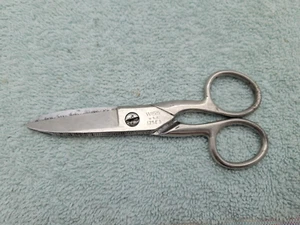 Vintage 1960's  WISS Electrician's Scissors #175E3 File Edge USA - Picture 1 of 8