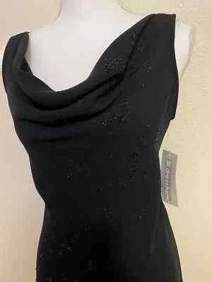 Vestido Vintage Hada Capricho Cuentas Lentejuelas Capucha Talla Pequeña Y2K Oscuro Romántico Nuevo Foto 1 de 4