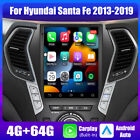 4g+64gb Android 13 For Hyundai Santa Fe 2013-2019 Car Stereo Gps Navi Carplay Bt