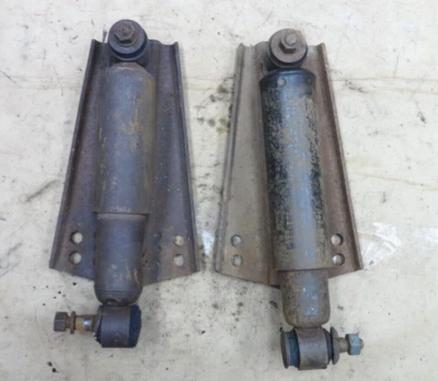 Ford 1935 1948 tubo delantero soportes de choque par original varilla personalizada Foto 1 de 4