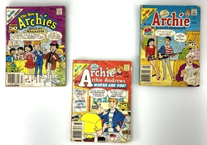 Vintage The Archie Digest Comics Lot of 3 Paperback Comic Books - Picture 1 of 16