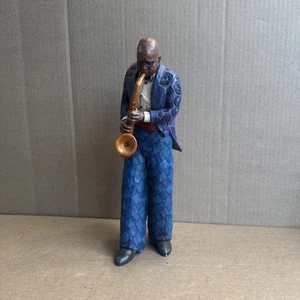 Jim Shore Life of a Nation Bebop Kings SAXOPHONE Player - Picture 1 of 9