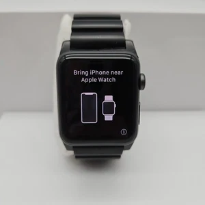 Apple Watch Series 3 42mm A1861 GPS + Cellular Space Gray - Picture 1 of 5