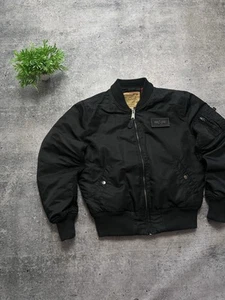 Vintage Alpha Flyer’s Industries USA MA-1 Bomber CWU Jacke Streetwear Military - Bild 1 von 8