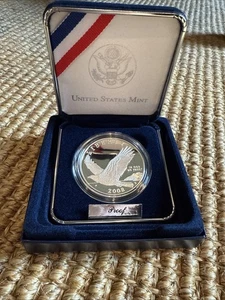 2008 US MINT Commemorative AMERICAN BALD EAGLE PROOF SILVER DOLLAR COIN BOX COA! - Picture 1 of 2