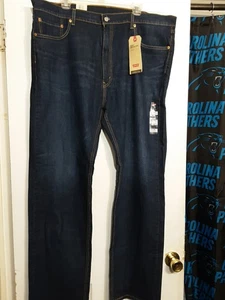 Herren Levis 505 Regular Eco Ease Jeans Größe 42x32 Neu Mit Etikett - Bild 1 von 10