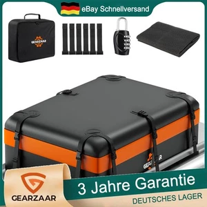 600 L Auto Dachbox Dachkoffer Faltbare Aufbewahrungsbox Dachtasche 133x101x47 cm - Bild 1 von 9