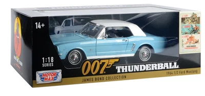Motormax 79834 1/18 James Bond 1964 1/2 ford mustang (Hard Top) - Image 1 of 4