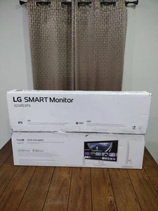 LG Monitor 32SR53FS-W 32" Full HD (1920 x 1080) IPS Display MyView Smart - Picture 1 of 9