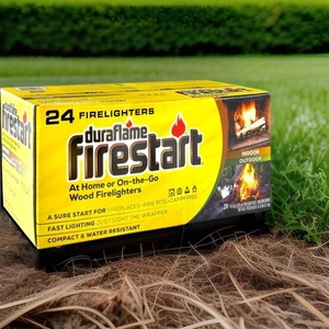 duraflame Firestart Indoor/Outdoor Firelighters, 24 pack - Picture 1 of 11