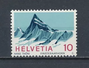 Switzerland 479 MNH, Finsteraahorn Mountain, 1966 - Picture 1 of 1