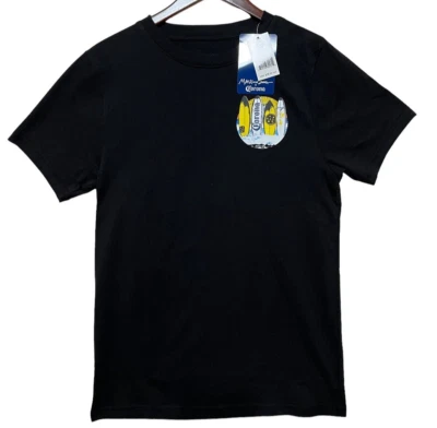 New MAUI & SON'S x CORONA T-Shirt Black Men's Small Beach Surfing Logo Tropical - Image 1 of 4