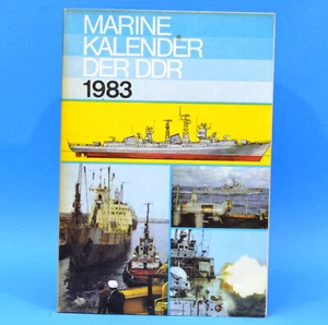 Marinekalender der DDR 1983 Militärverlag | NVA GST U-Boot Kreuzer Tauchen B - Bild 1 von 1