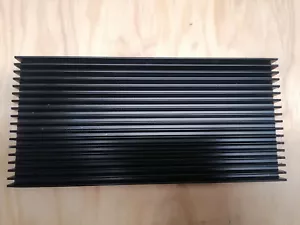 Rippen Kühlkörper Aluminium Kühlrippe Chip Kühler Black - Bild 1 von 4