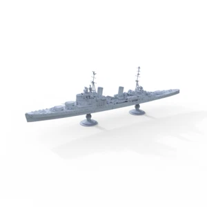 SSMODEL 1/1200 Military Model Kit HMS Liverpool Gloucester Class Light Cruiser - Picture 1 of 3