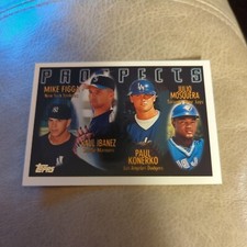 1996 Topps Prospects #432 Raul Ibanez - Mariners & Paul Konerko - Dodgers