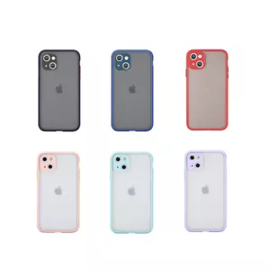 Funda protectora trasera y de poliuretano termoplástico esmerilado híbrido mate mate para Apple iPhone 13/Pro Max - Imagen 1 de 52