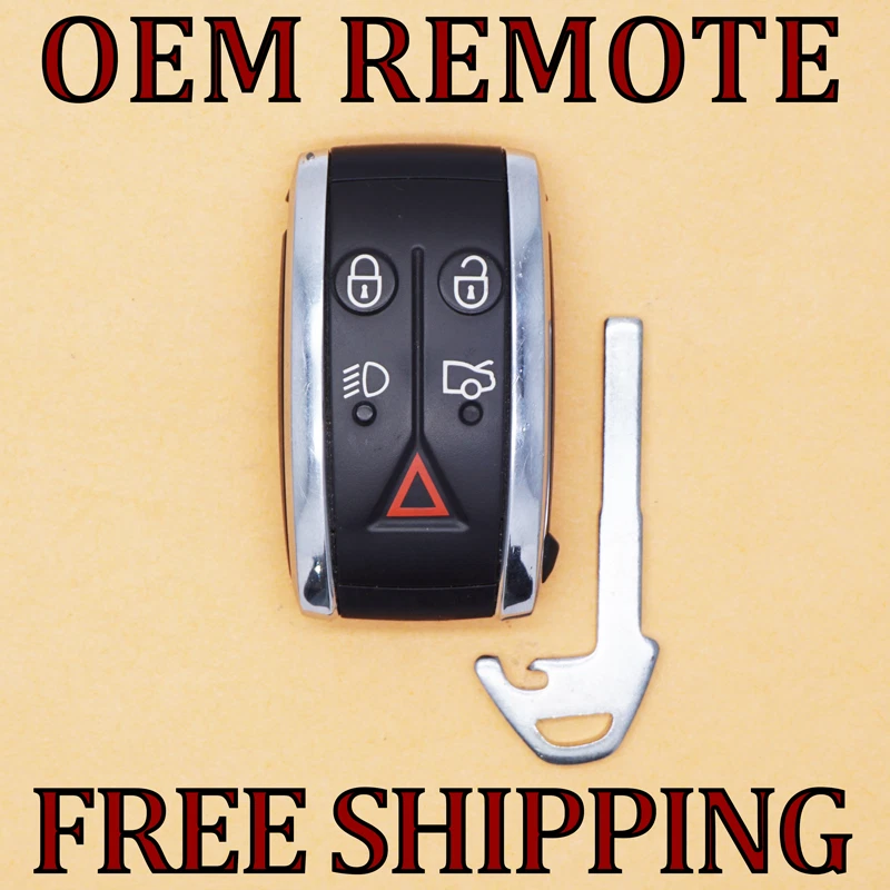 OEM 07-15 JAGUAR XF XFR XK XKR MANDO A DISTANCIA INTELIGENTE SIN LLAVE KR55WK49244 Foto 1 de 4