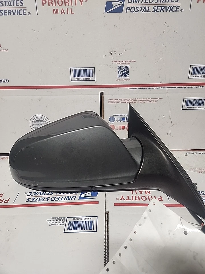 Espejo retrovisor eléctrico gris para puerta de pasajero Chevrolet Malibu 2008-2012 OEM Foto 1 de 4