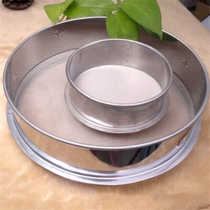 8in Lab Test Sieve Superfine Wire Mesh Filter Dia 20cm Various Mesh Count - Picture 1 of 11