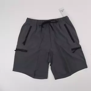 Men's Hiking Cargo Shorts Quick Dry UPF 50+ Shorts with Zipper Pockets Gray S - Picture 1 of 12