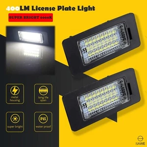 Error Free LED License Plate Light For BMW E90 E91 E92 325i 328i 335i 528i X5 - Picture 1 of 7