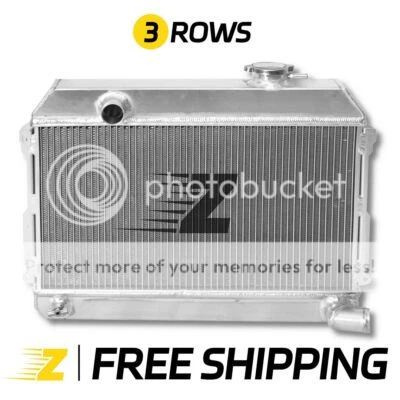 Aluminum Radiator for Datsun 521 1600 2000 610 510 620 1.6L 1.8L 2.0L 1968-1973 - Image 1 of 4