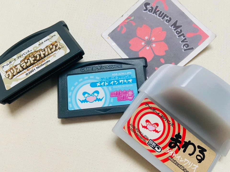 Nintendo Gameboy Advance Made in Wario Land Ware Twisted Japanese Game Tested JP - Image 1 of 1