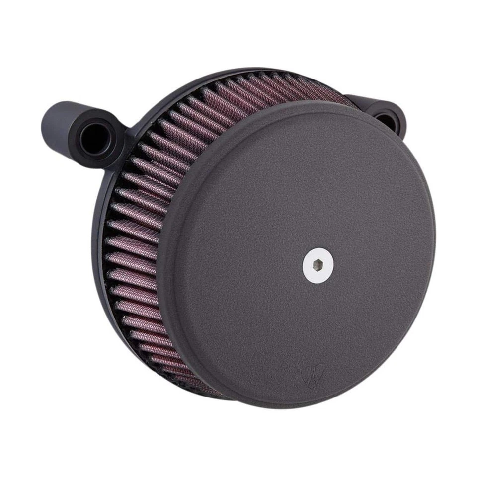 Kit de filtro de aire Arlen Ness 18-306 Big Sucker Stage I con cubierta - liso - negro Foto 1 de 1