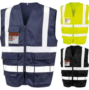 Result strapazierfähige Sicherheitsweste aus Polycotton für Herren - Bild 1 von 4
