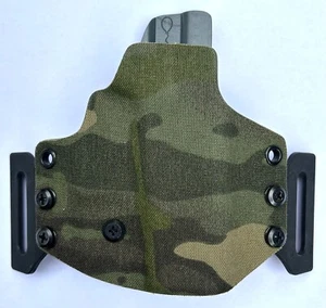 Glock 43X MOS Holster Red Balloon Industries NEW Multi-Cam Tropic Wrapped OWB RH - Picture 1 of 3