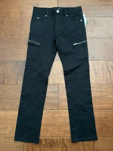 Guess Los Angeles Boys Jeans With Zip Pockets~Black~(10) & (16)~NWT~Org. $49.50 - Picture 1 of 3