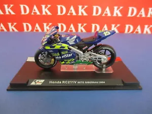Die cast 1/24 Modellino Moto GP Honda RC211V Sete Gibernau 2004 - Foto 1 di 4